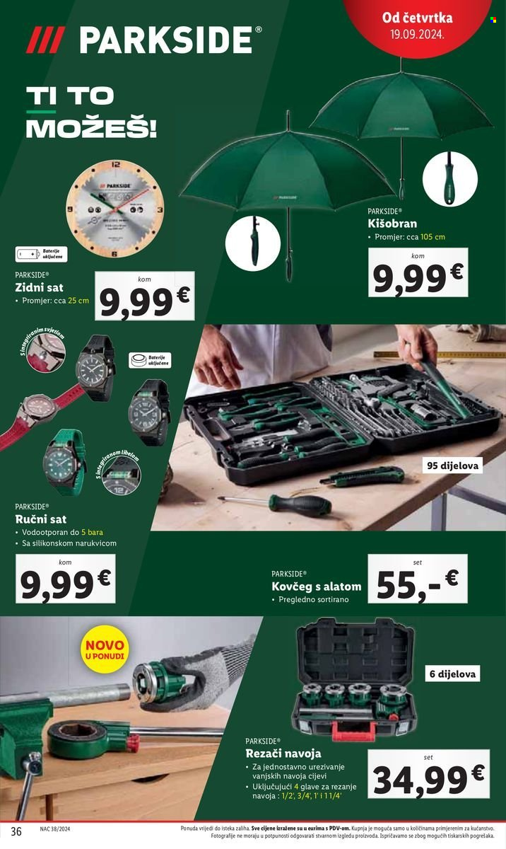 Lidl katalog - 16.09.2024. - 22.09.2024. Stranica 36