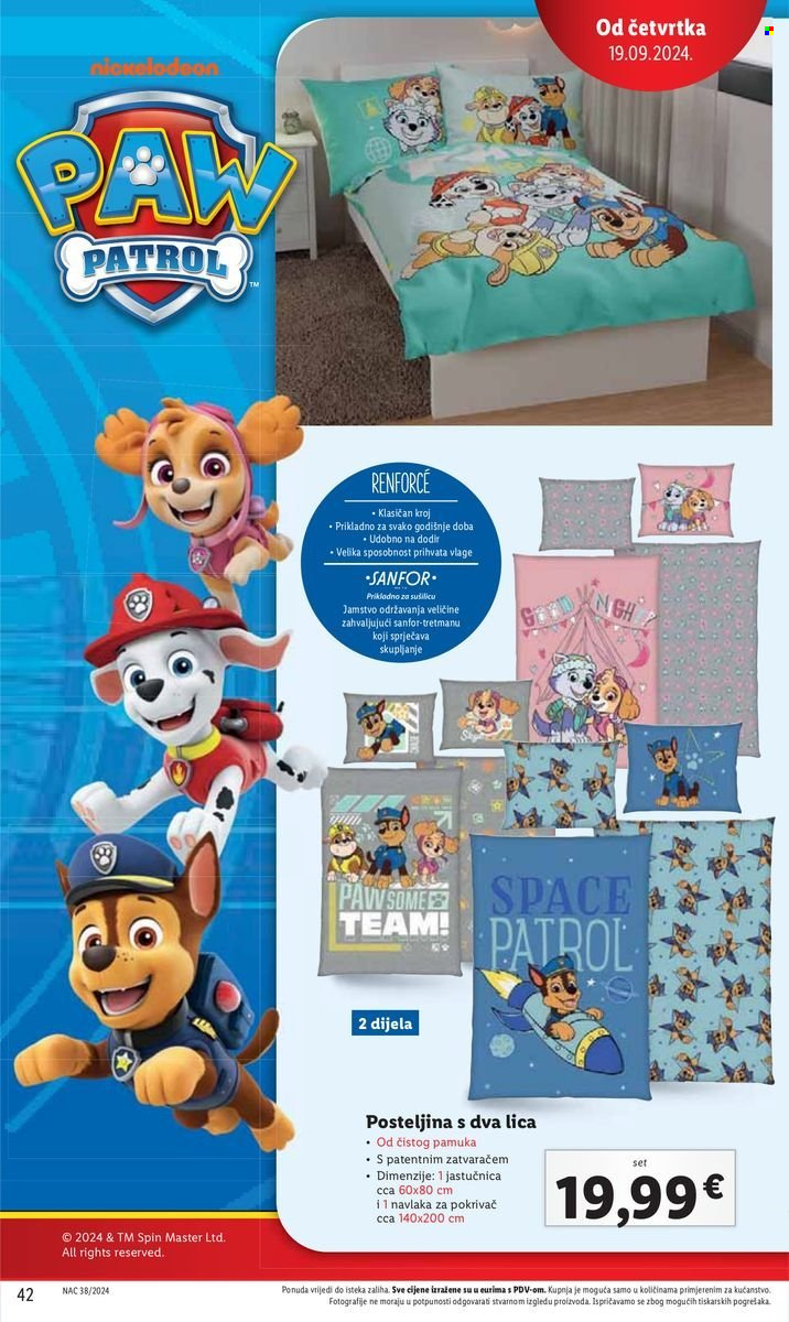 Lidl katalog - 16.09.2024. - 22.09.2024. Stranica 42