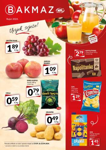 Bakmaz katalog - 19.09.2024. - 25.09.2024.