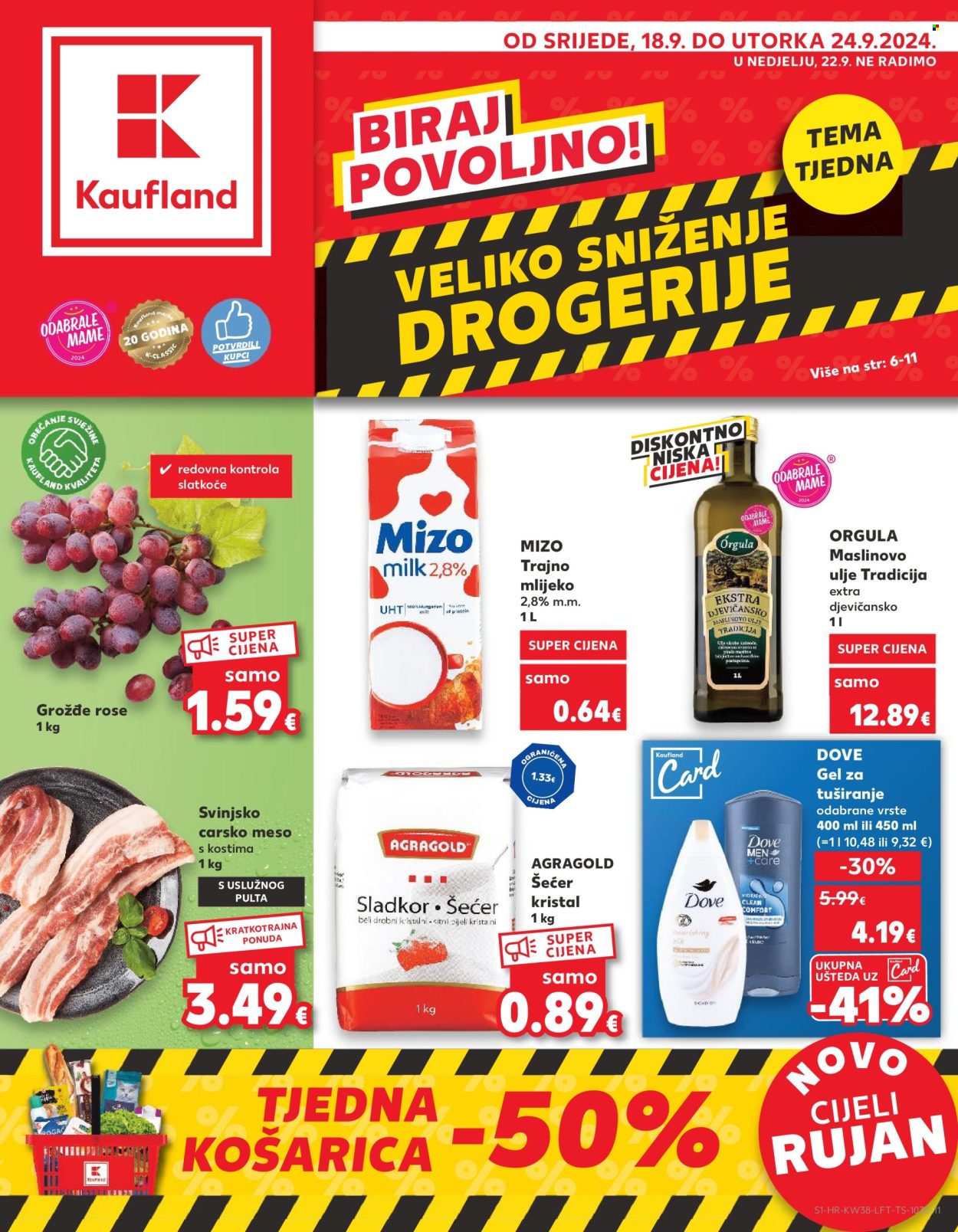 Kaufland katalog - 18.09.2024. - 24.09.2024. Stranica 1