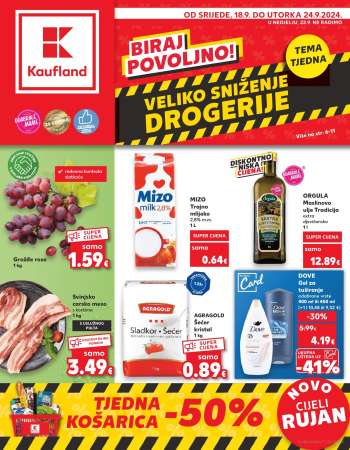 Kaufland katalog - 18.09.2024. - 24.09.2024.