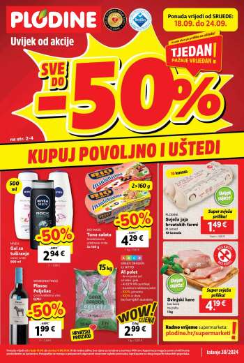 Plodine katalog - 18.09.2024. - 24.09.2024.