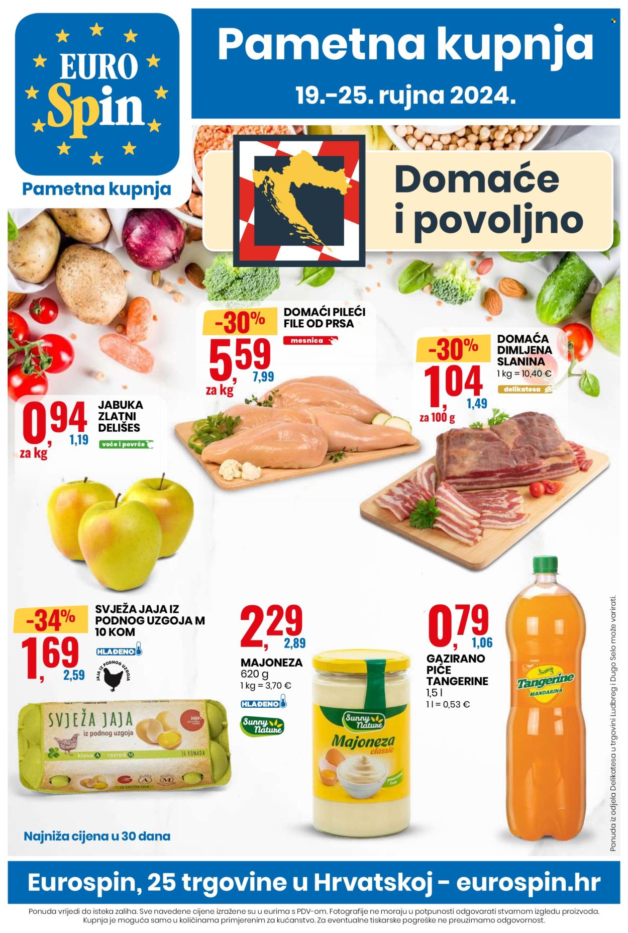 Eurospin katalog - 19.09.2024. - 25.09.2024. Stranica 1