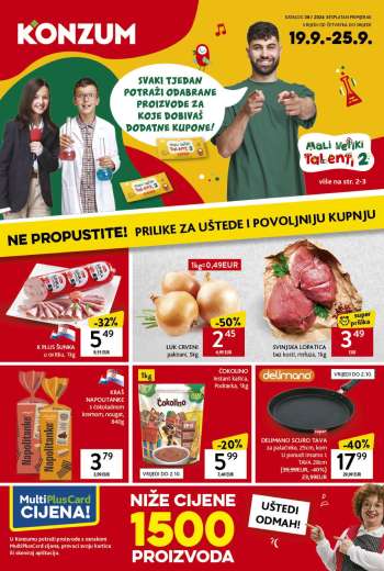 Konzum katalog - 19.09.2024. - 25.09.2024.