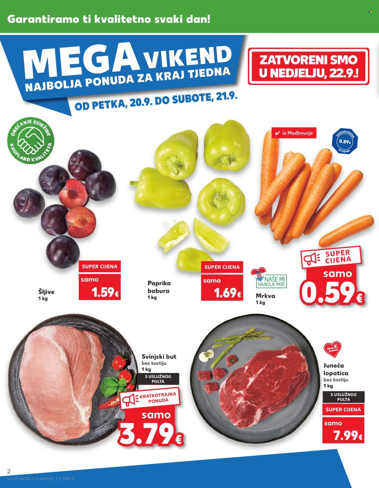 Kaufland katalog - 18.09.2024. - 24.09.2024. Stranica 2