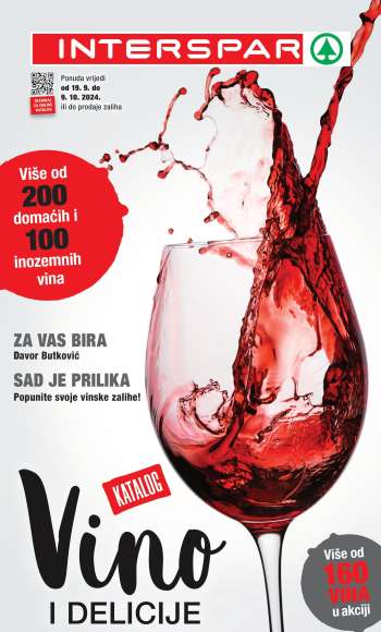 INTERSPAR katalog - 13.09.2024. - 03.10.2024.