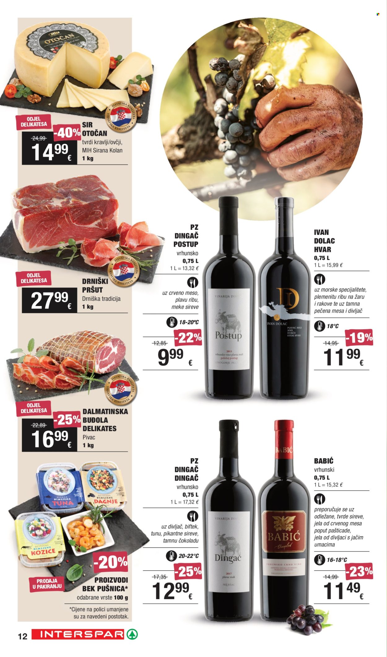 INTERSPAR katalog - 19.09.2024. - 09.10.2024. Stranica 12
