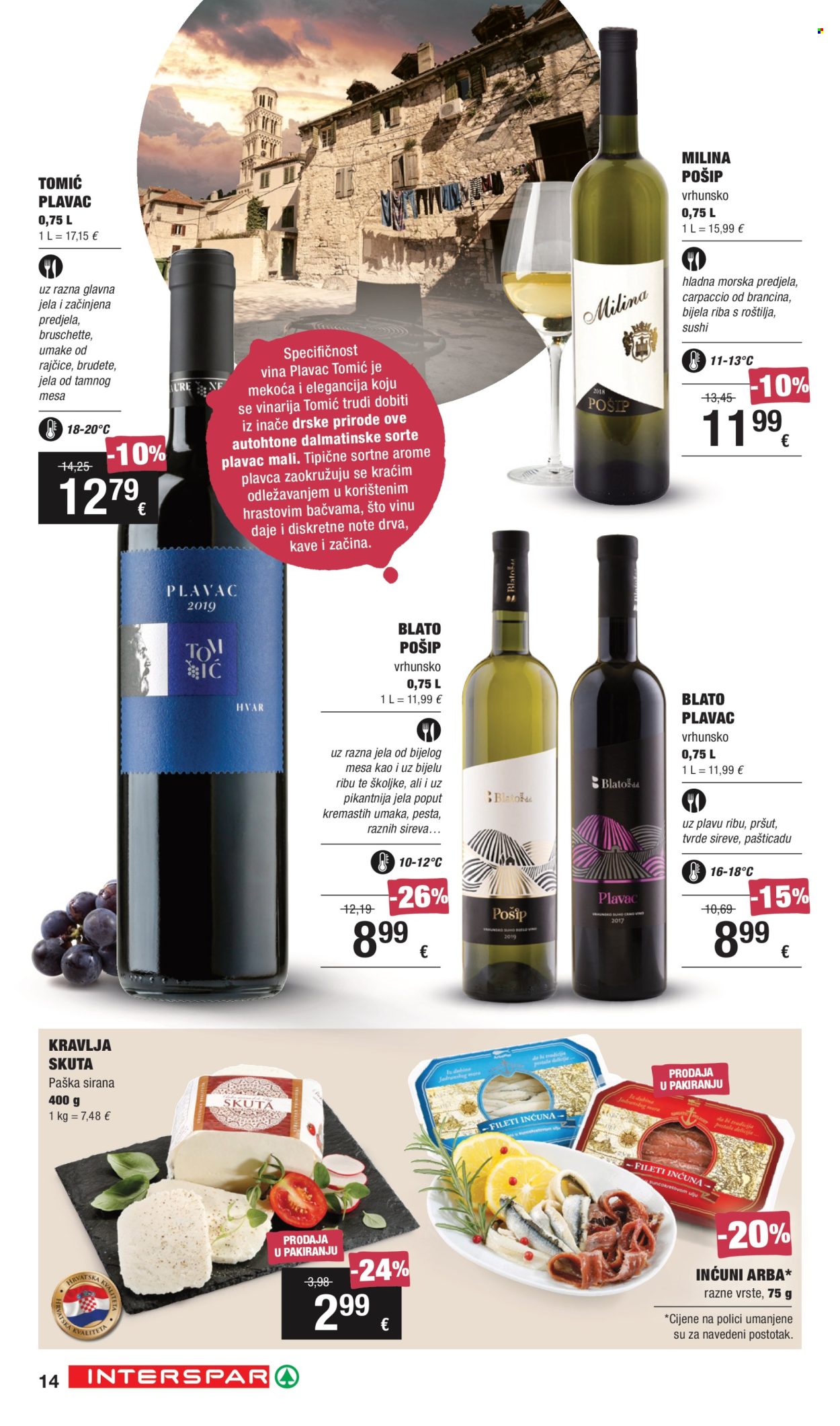 INTERSPAR katalog - 19.09.2024. - 09.10.2024. Stranica 14
