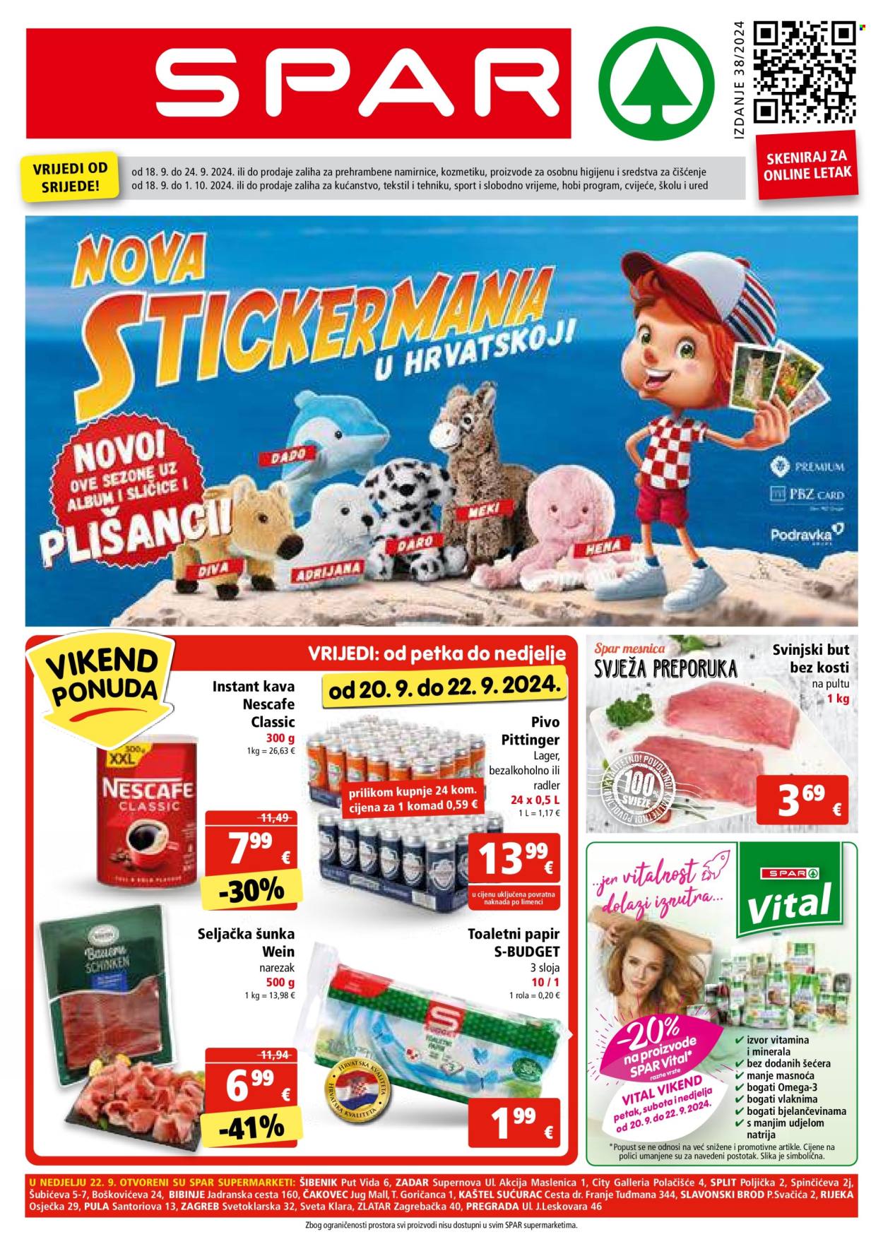 SPAR katalog - 18.09.2024. - 24.09.2024. Stranica 1
