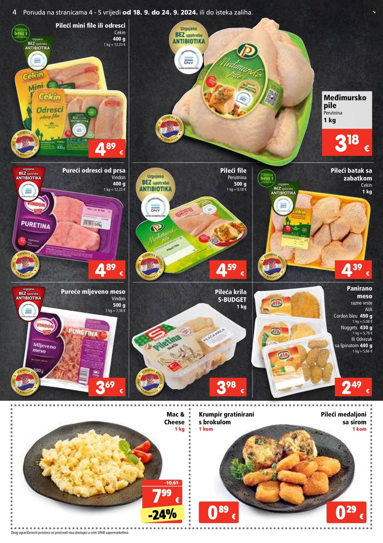 SPAR katalog - 18.09.2024. - 24.09.2024. Stranica 4