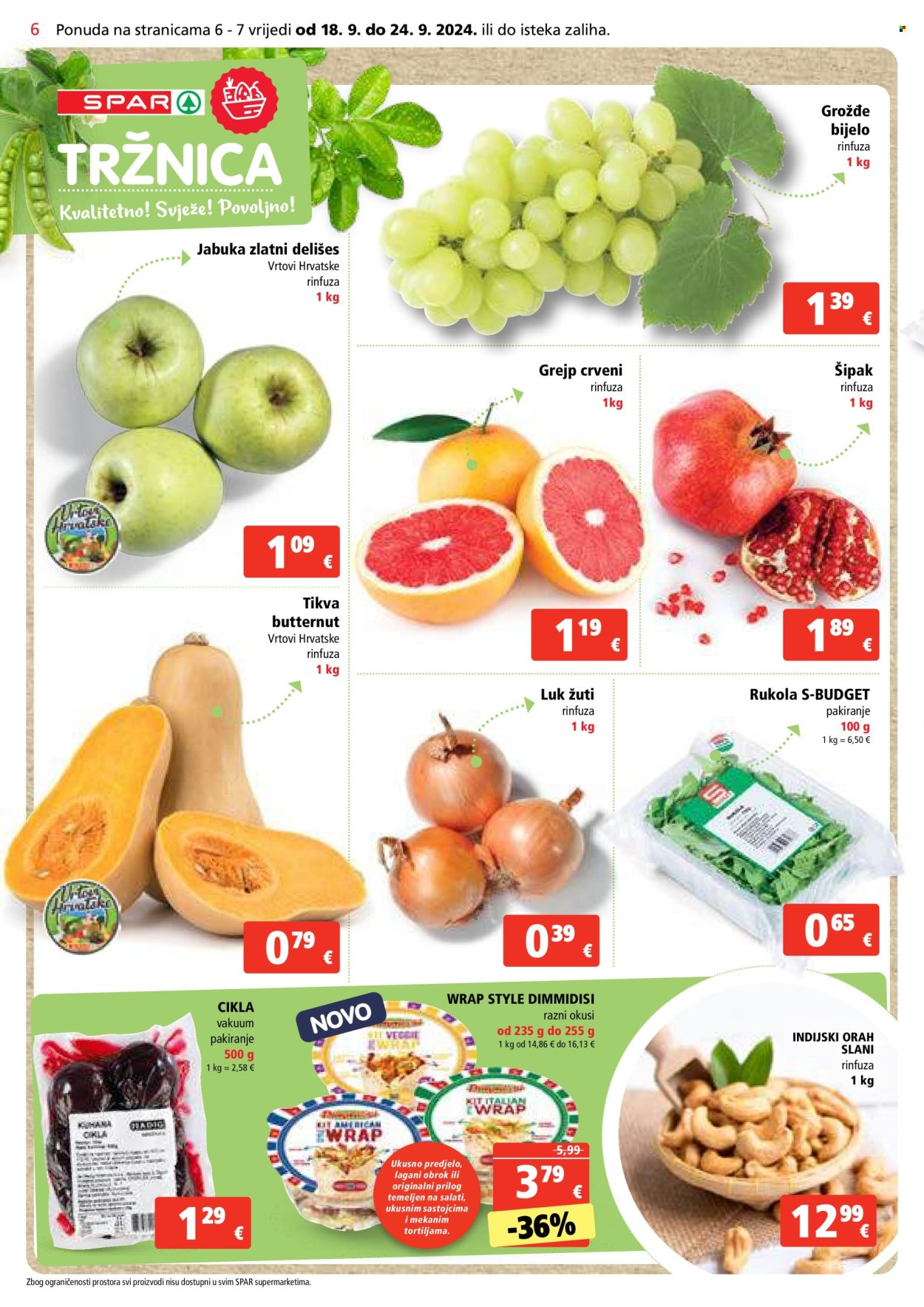 SPAR katalog - 18.09.2024. - 24.09.2024. Stranica 6