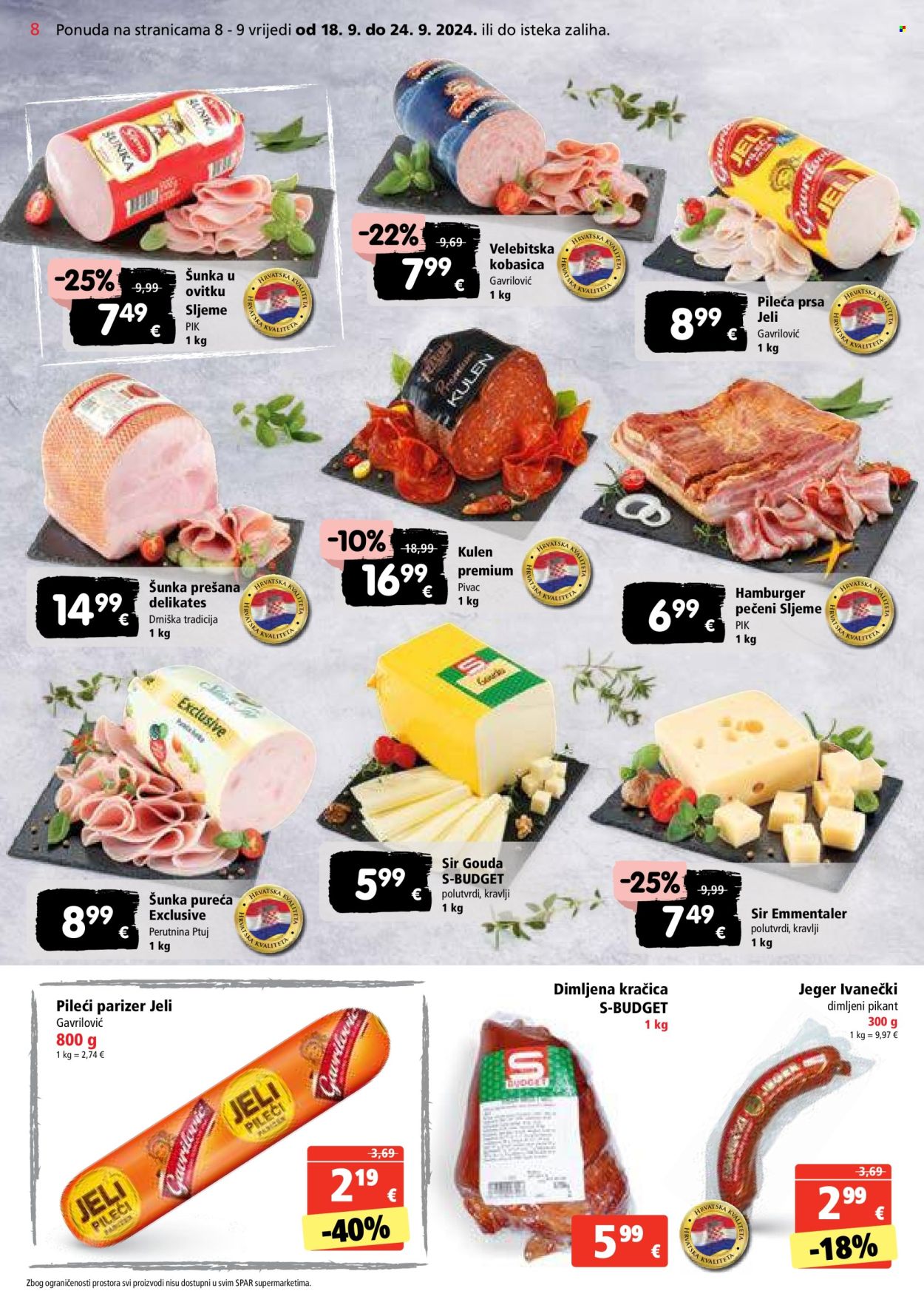 SPAR katalog - 18.09.2024. - 24.09.2024. Stranica 8
