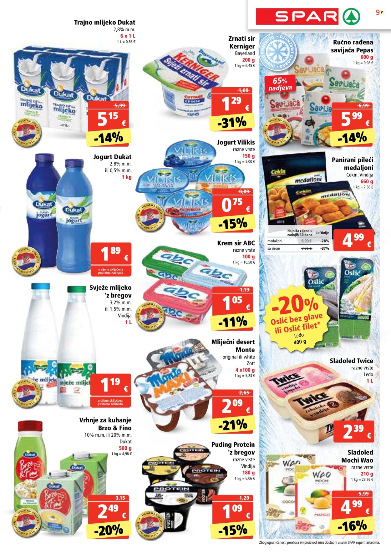 SPAR katalog - 18.09.2024. - 24.09.2024. Stranica 9