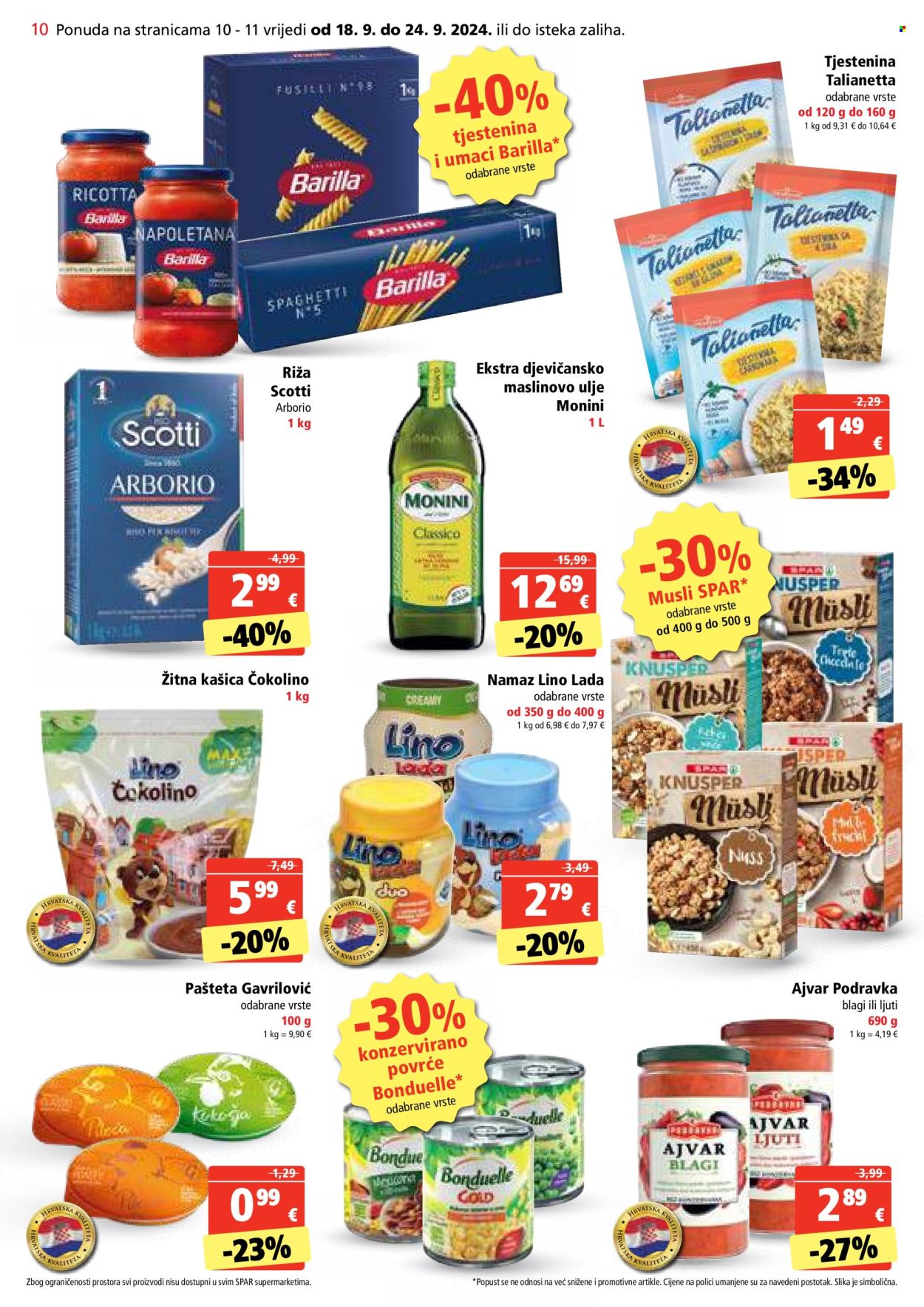 SPAR katalog - 18.09.2024. - 24.09.2024. Stranica 10