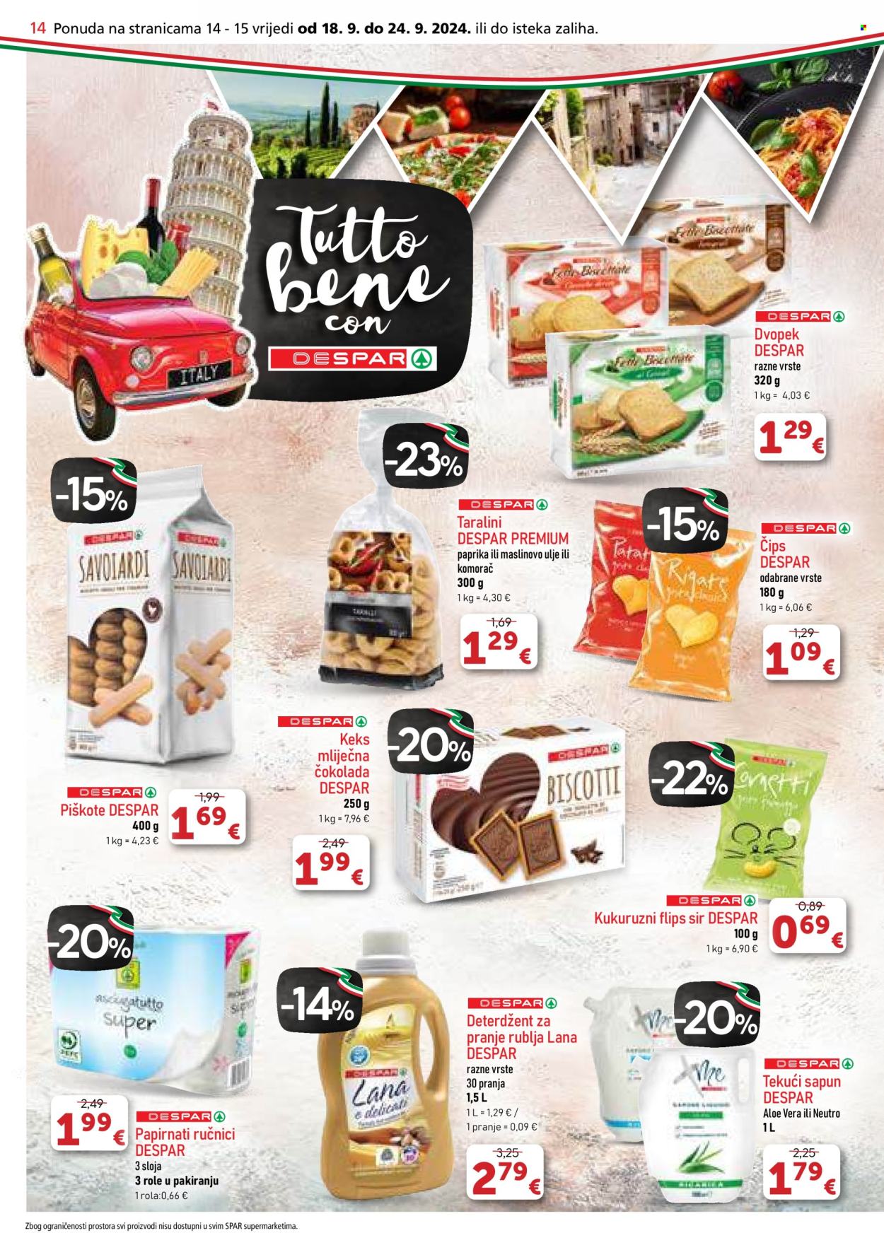 SPAR katalog - 18.09.2024. - 24.09.2024. Stranica 14