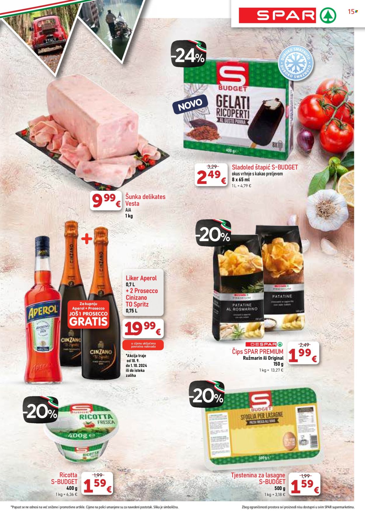 SPAR katalog - 18.09.2024. - 24.09.2024. Stranica 15