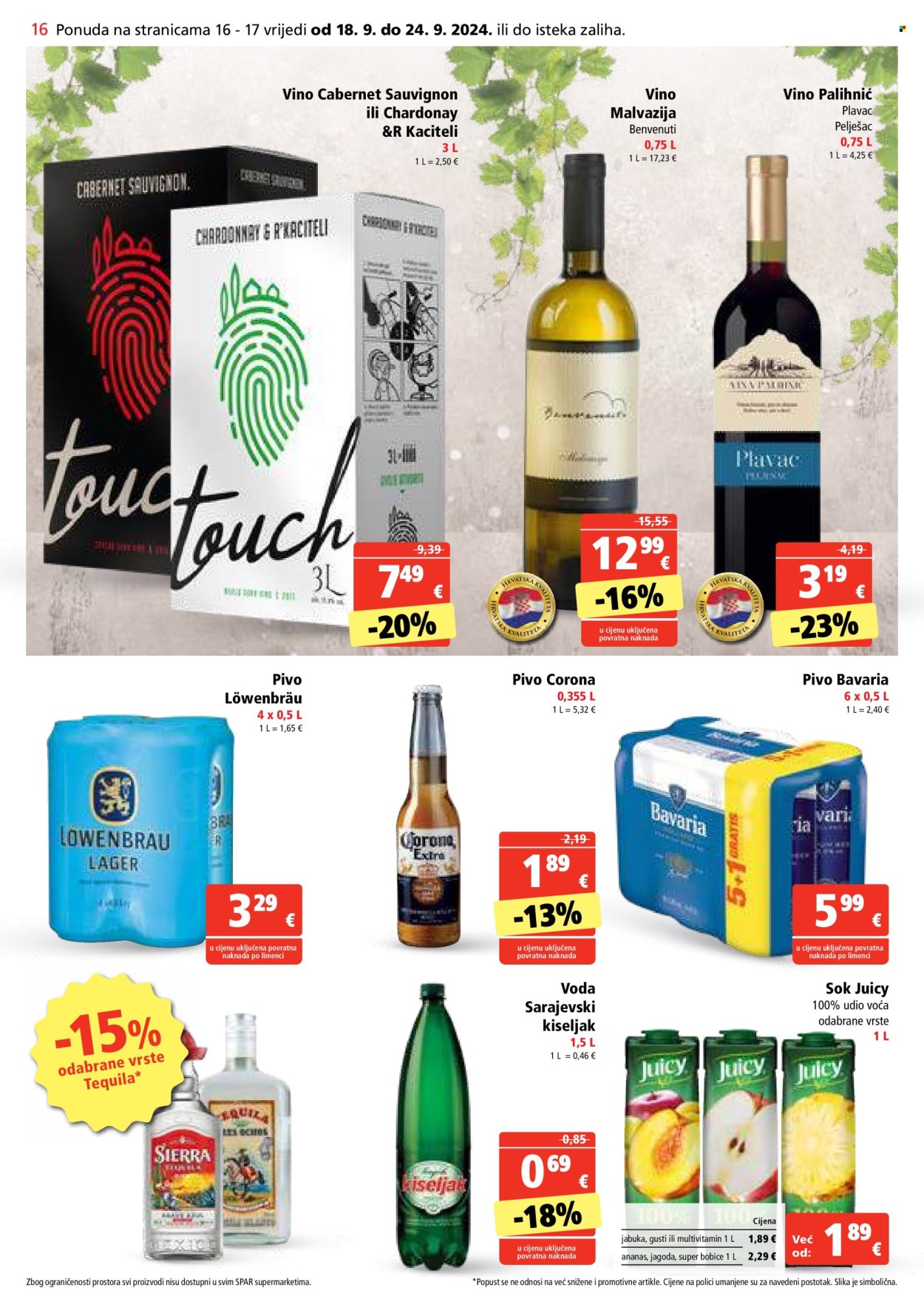 SPAR katalog - 18.09.2024. - 24.09.2024. Stranica 16