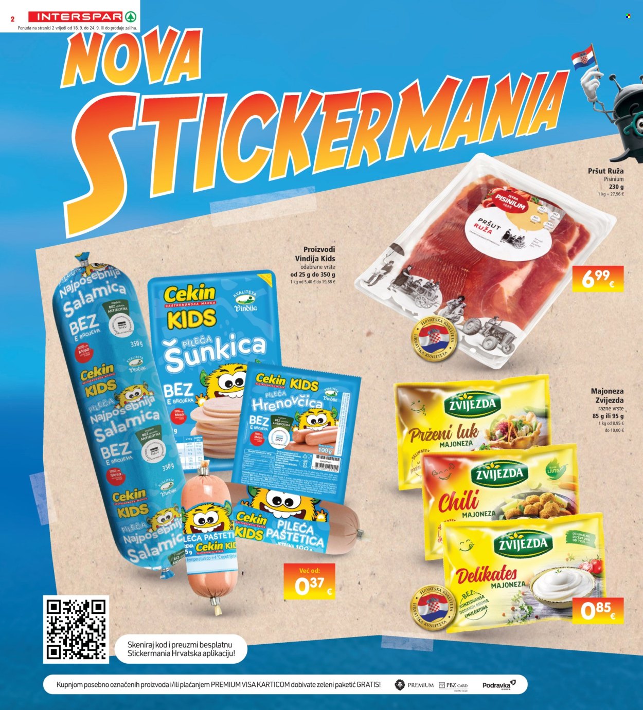 INTERSPAR katalog - 18.09.2024. - 24.09.2024. Stranica 2