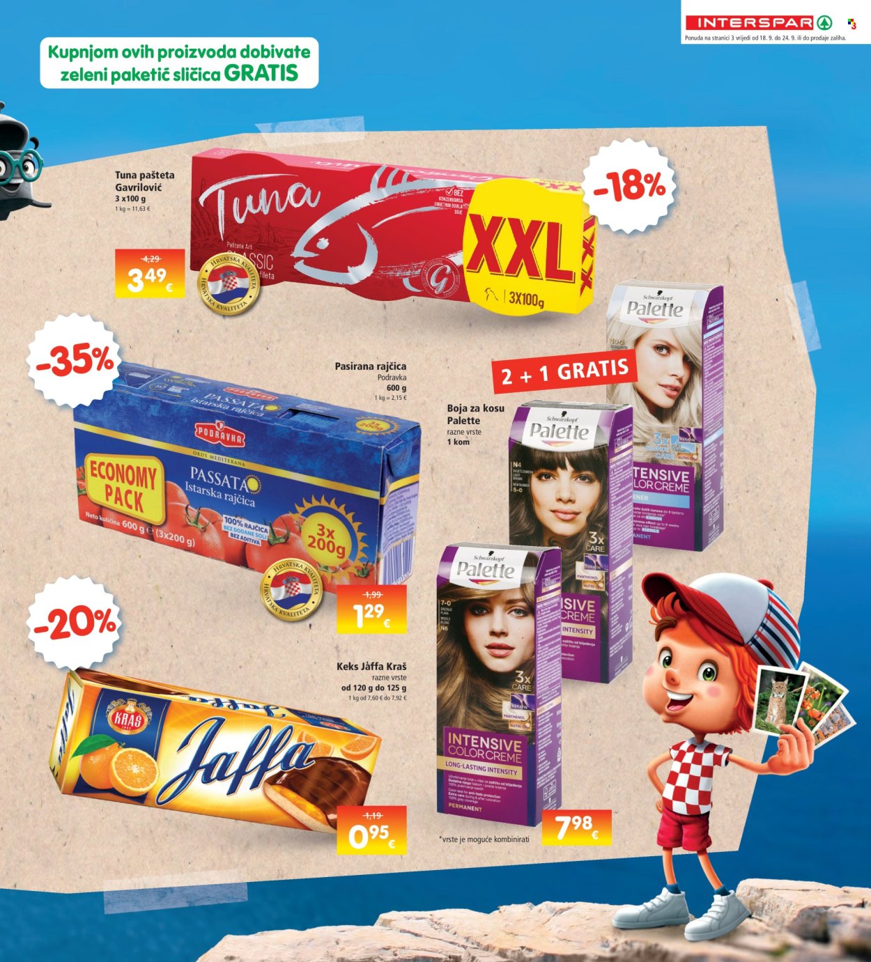 INTERSPAR katalog - 18.09.2024. - 24.09.2024. Stranica 3