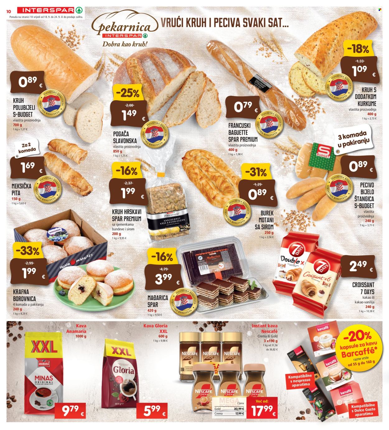 INTERSPAR katalog - 18.09.2024. - 24.09.2024. Stranica 10