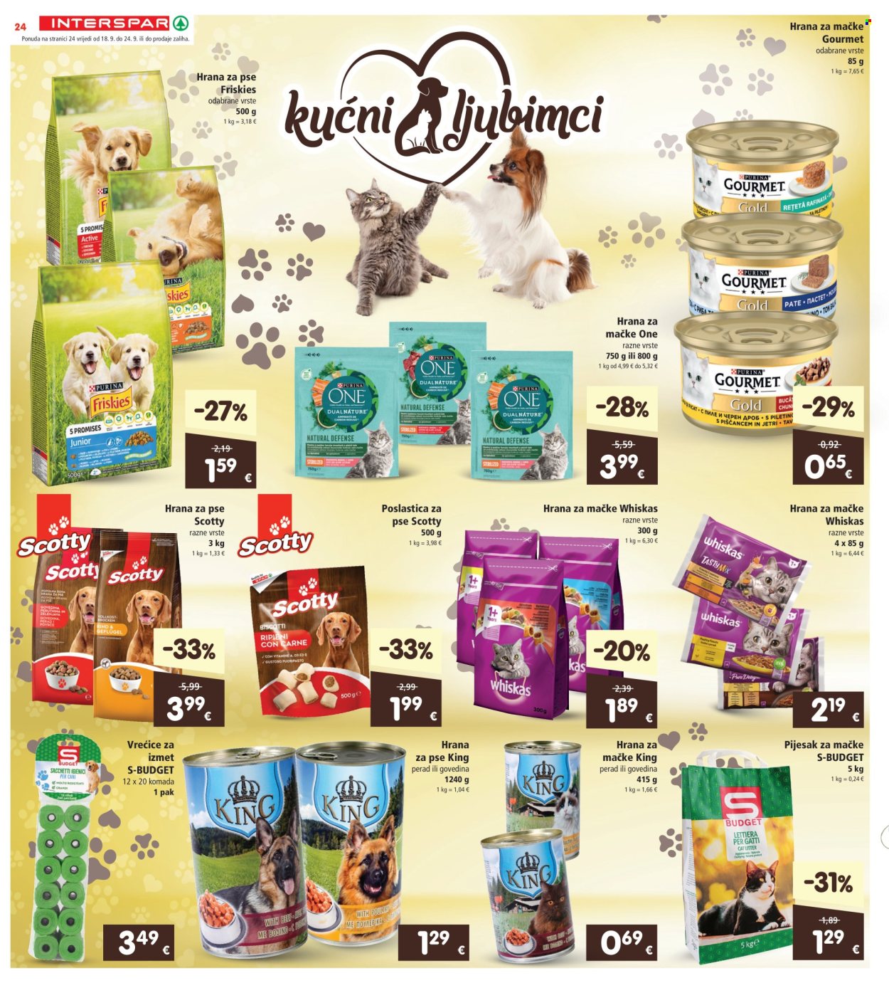 INTERSPAR katalog - 18.09.2024. - 24.09.2024. Stranica 24