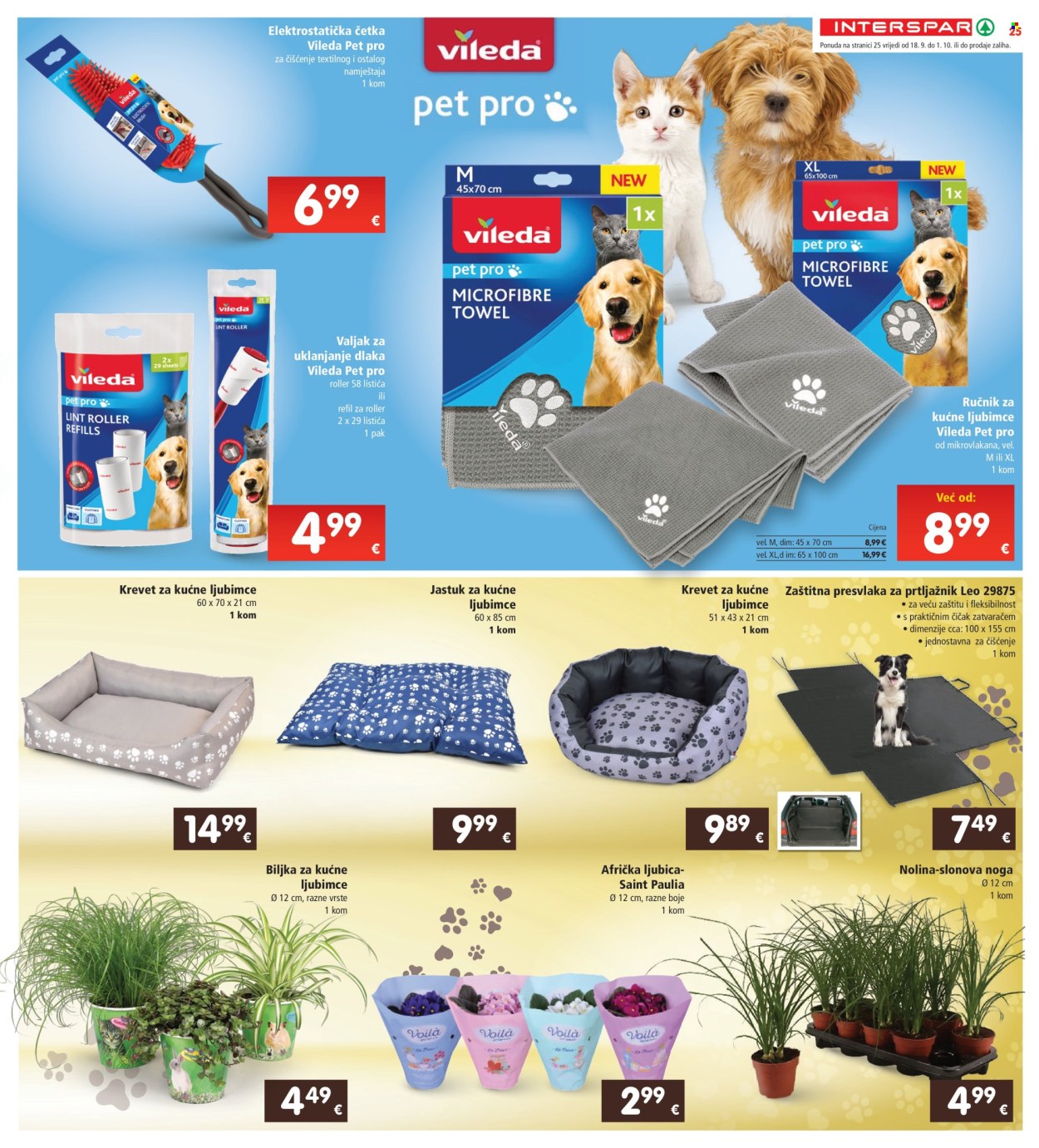 INTERSPAR katalog - 18.09.2024. - 24.09.2024. Stranica 25