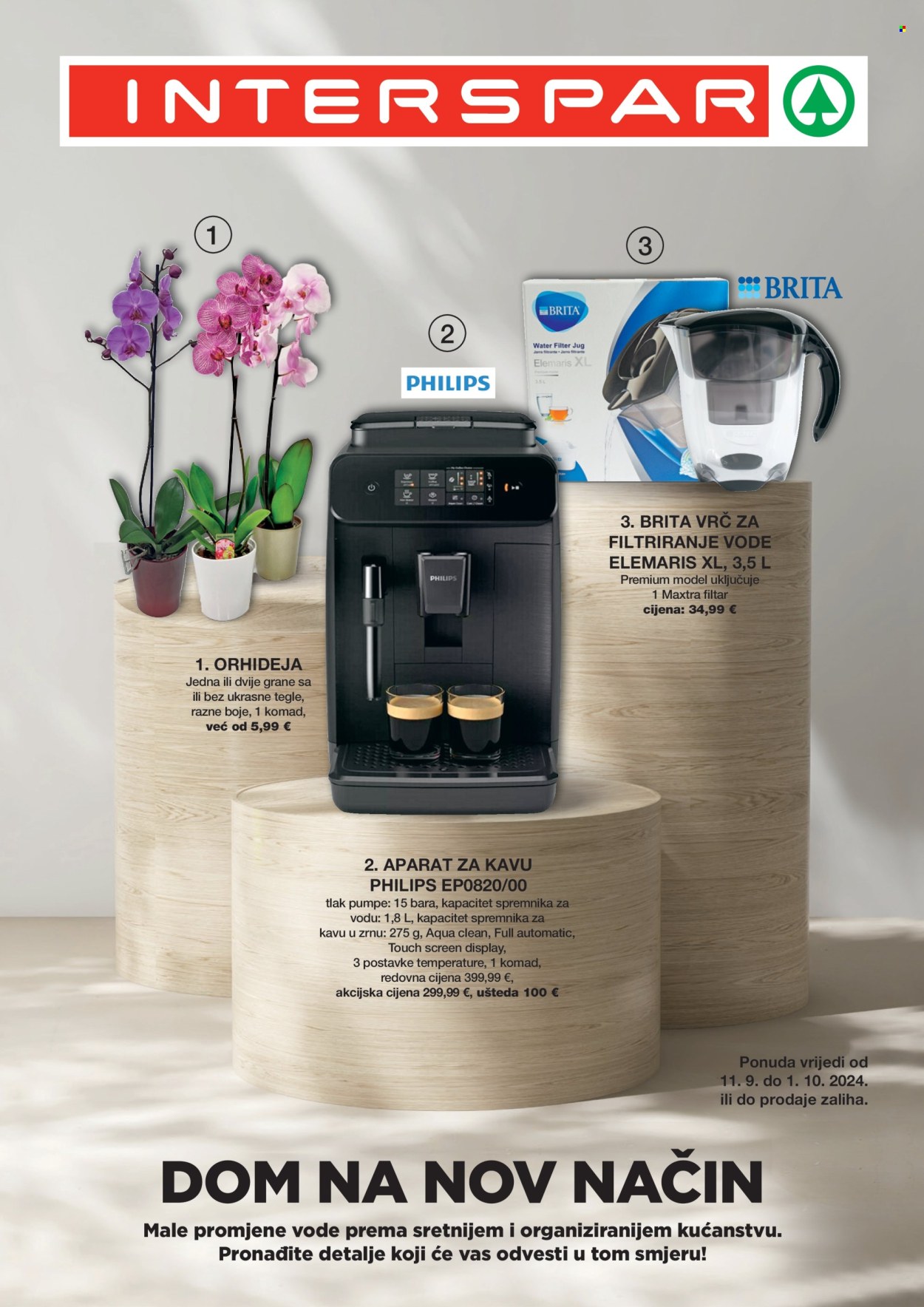 INTERSPAR katalog - 11.09.2024. - 01.10.2024. Stranica 1