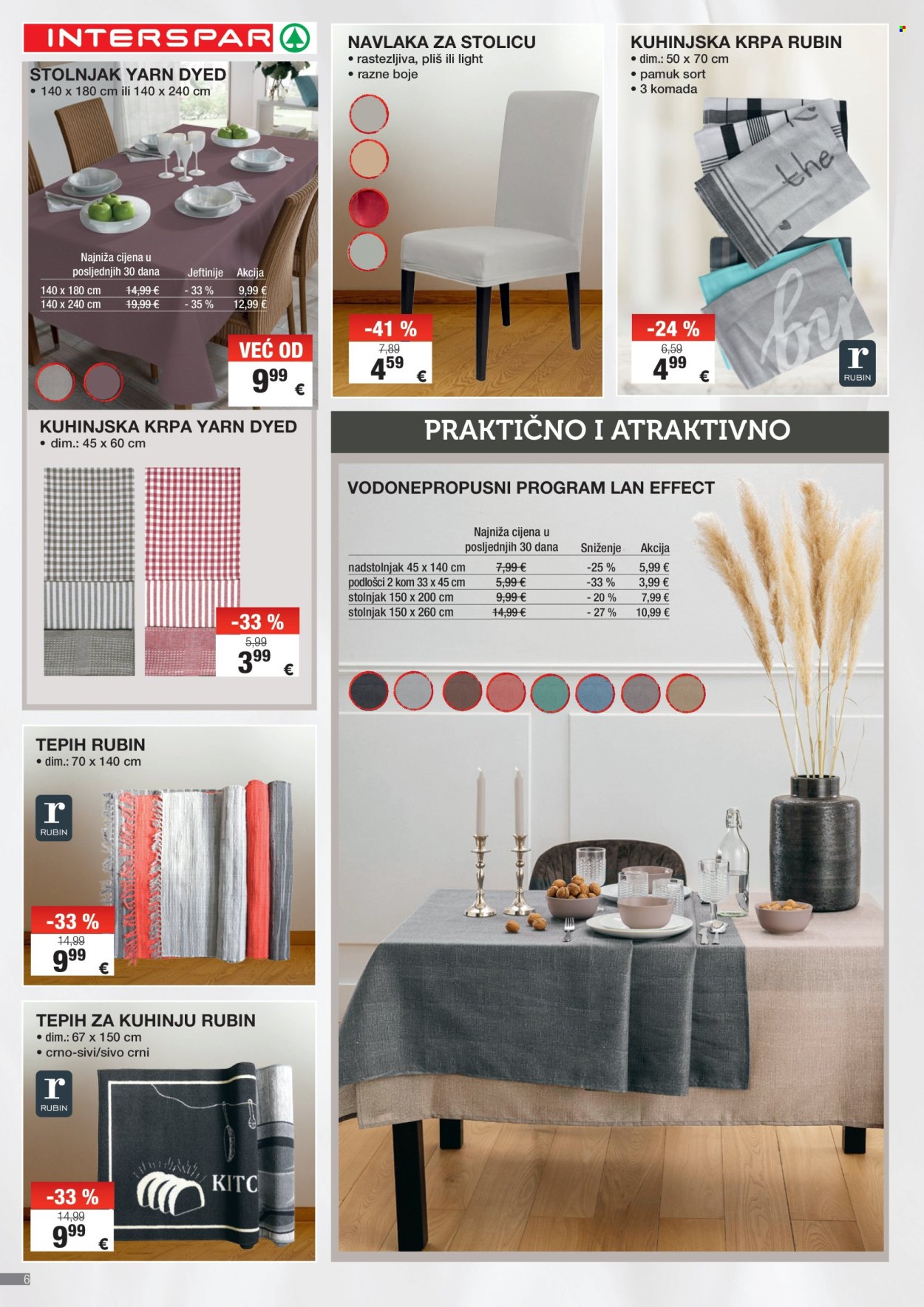 INTERSPAR katalog - 11.09.2024. - 01.10.2024. Stranica 6