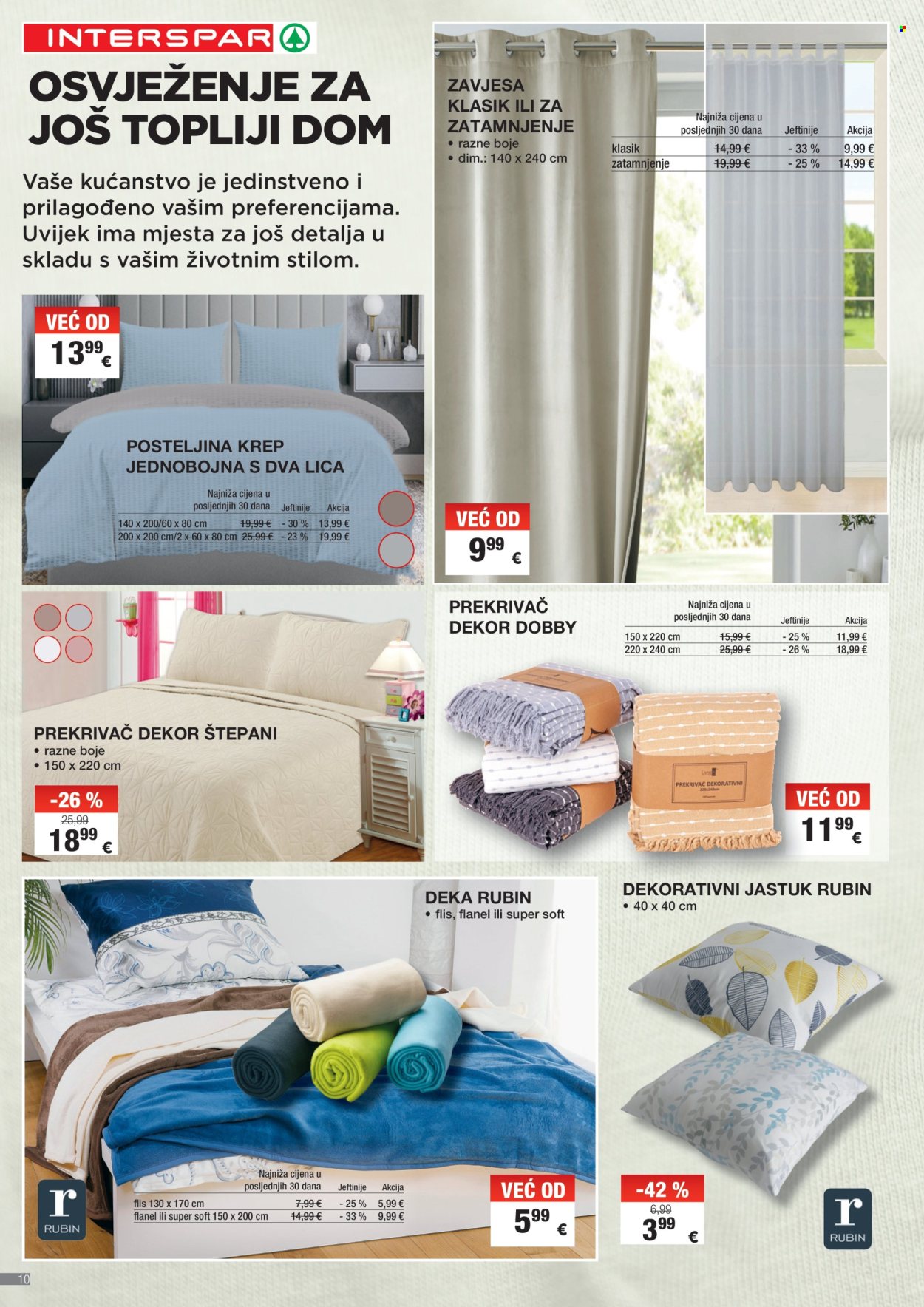 INTERSPAR katalog - 11.09.2024. - 01.10.2024. Stranica 10