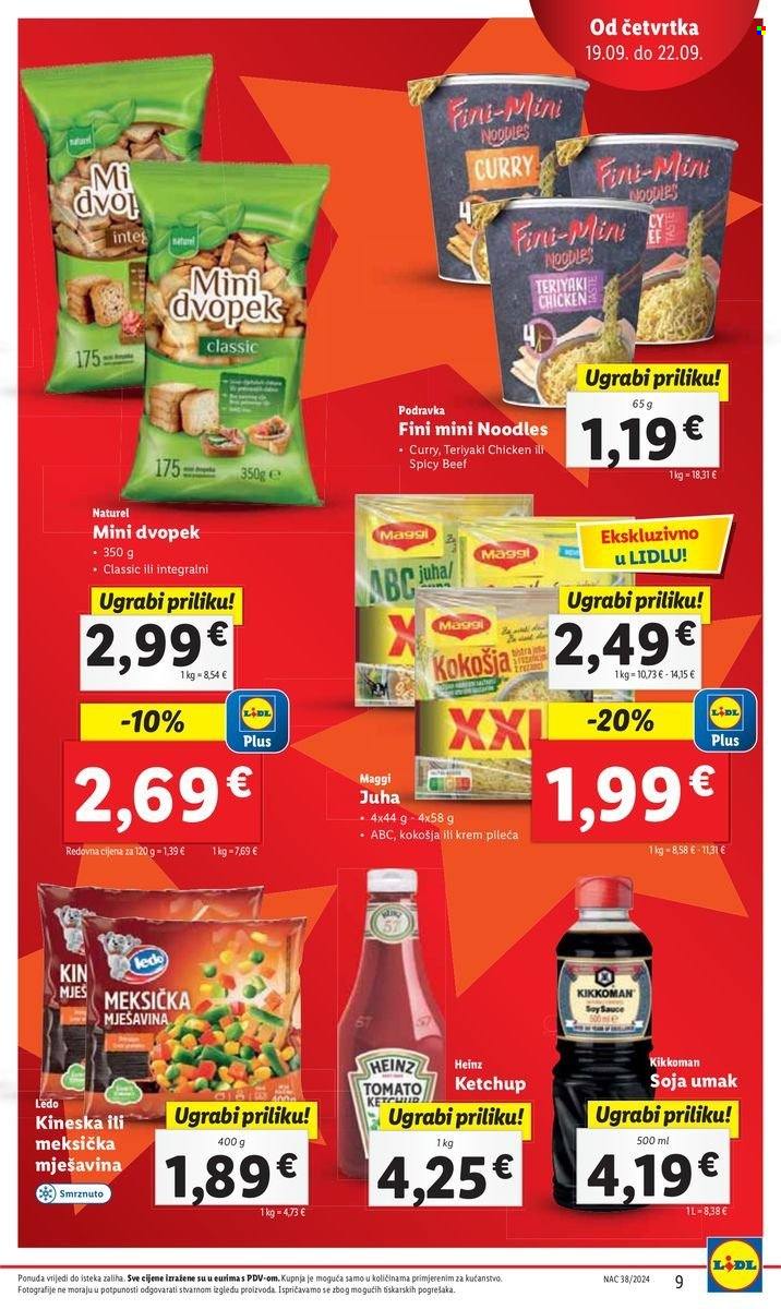 Lidl katalog - 19.09.2024. - 22.09.2024. Stranica 9