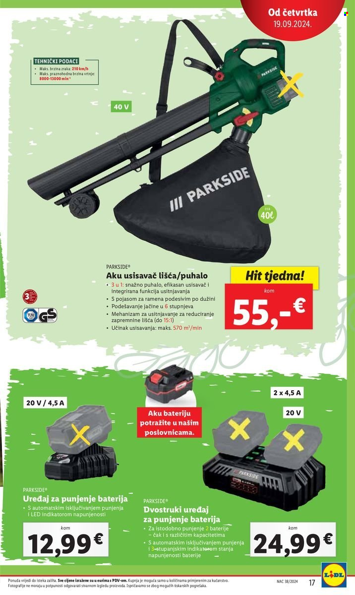 Lidl katalog - 19.09.2024. - 22.09.2024. Stranica 17