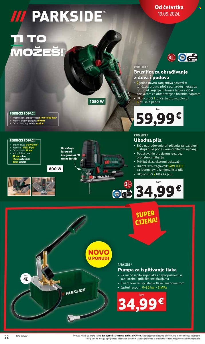 Lidl katalog - 19.09.2024. - 22.09.2024. Stranica 22
