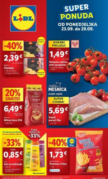 Lidl katalog - 23.09.2024. - 29.09.2024.