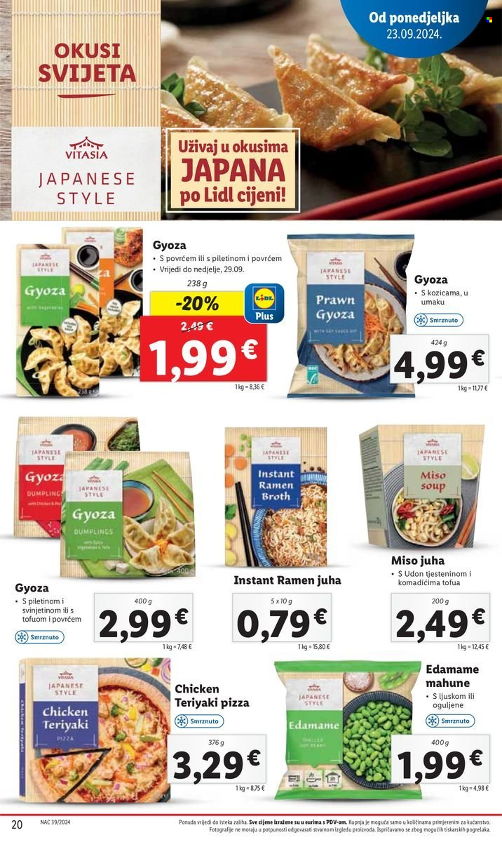 Lidl katalog - 23.09.2024. - 29.09.2024. Stranica 20