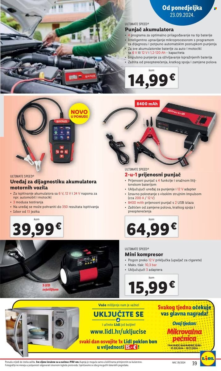 Lidl katalog - 23.09.2024. - 29.09.2024. Stranica 39