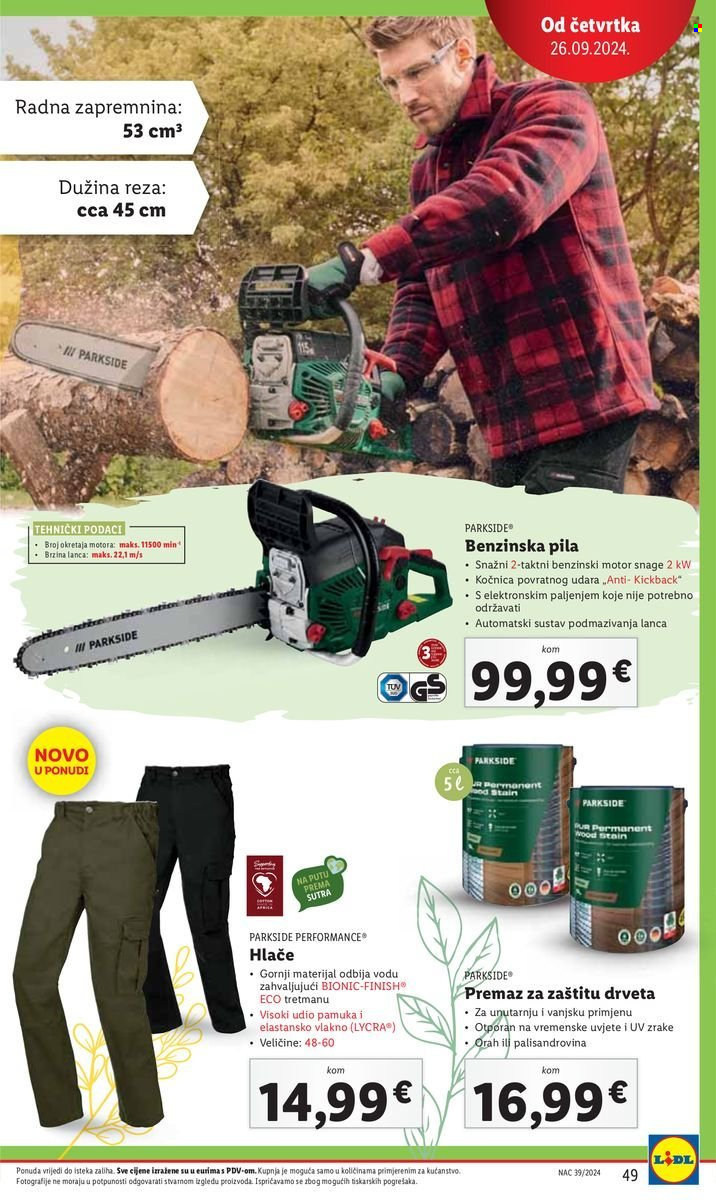 Lidl katalog - 23.09.2024. - 29.09.2024. Stranica 49