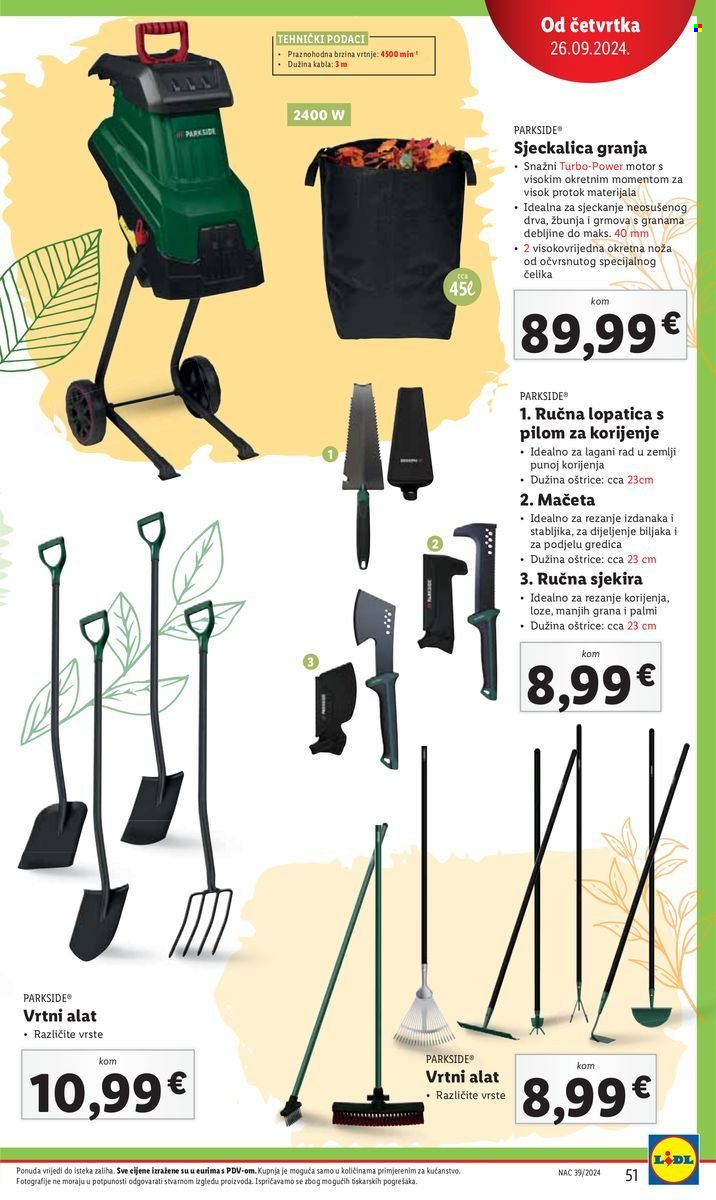 Lidl katalog - 23.09.2024. - 29.09.2024. Stranica 51