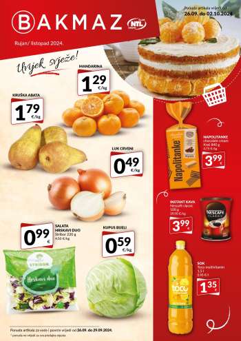 Bakmaz katalog - 26.09.2024. - 02.10.2024.