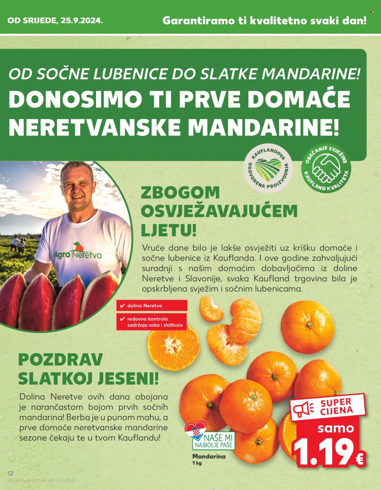 Kaufland katalog - 25.09.2024. - 01.10.2024. Stranica 12