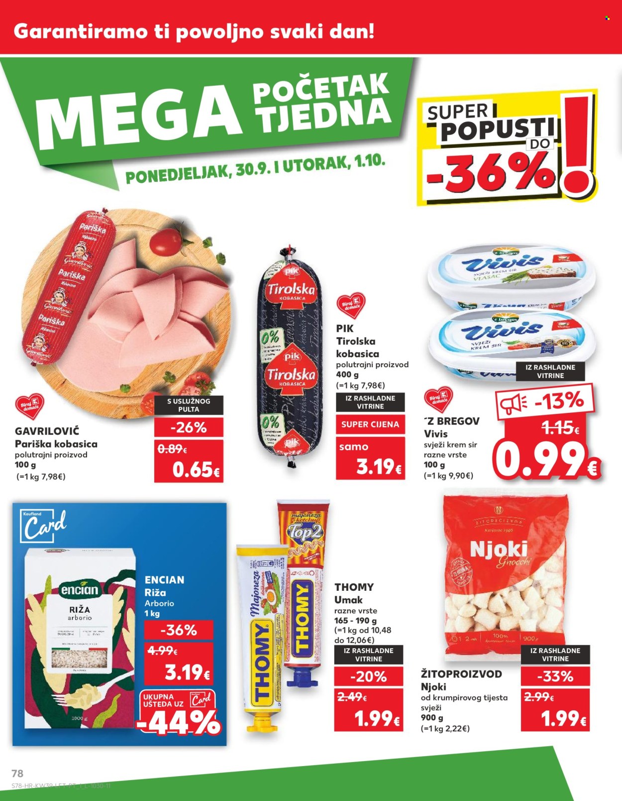 Kaufland katalog - 25.09.2024. - 01.10.2024. Stranica 78