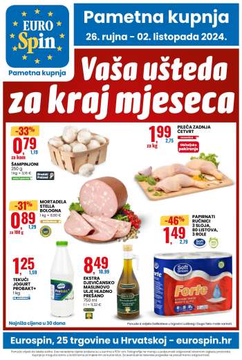 Eurospin katalog - 26.09.2024. - 02.10.2024.