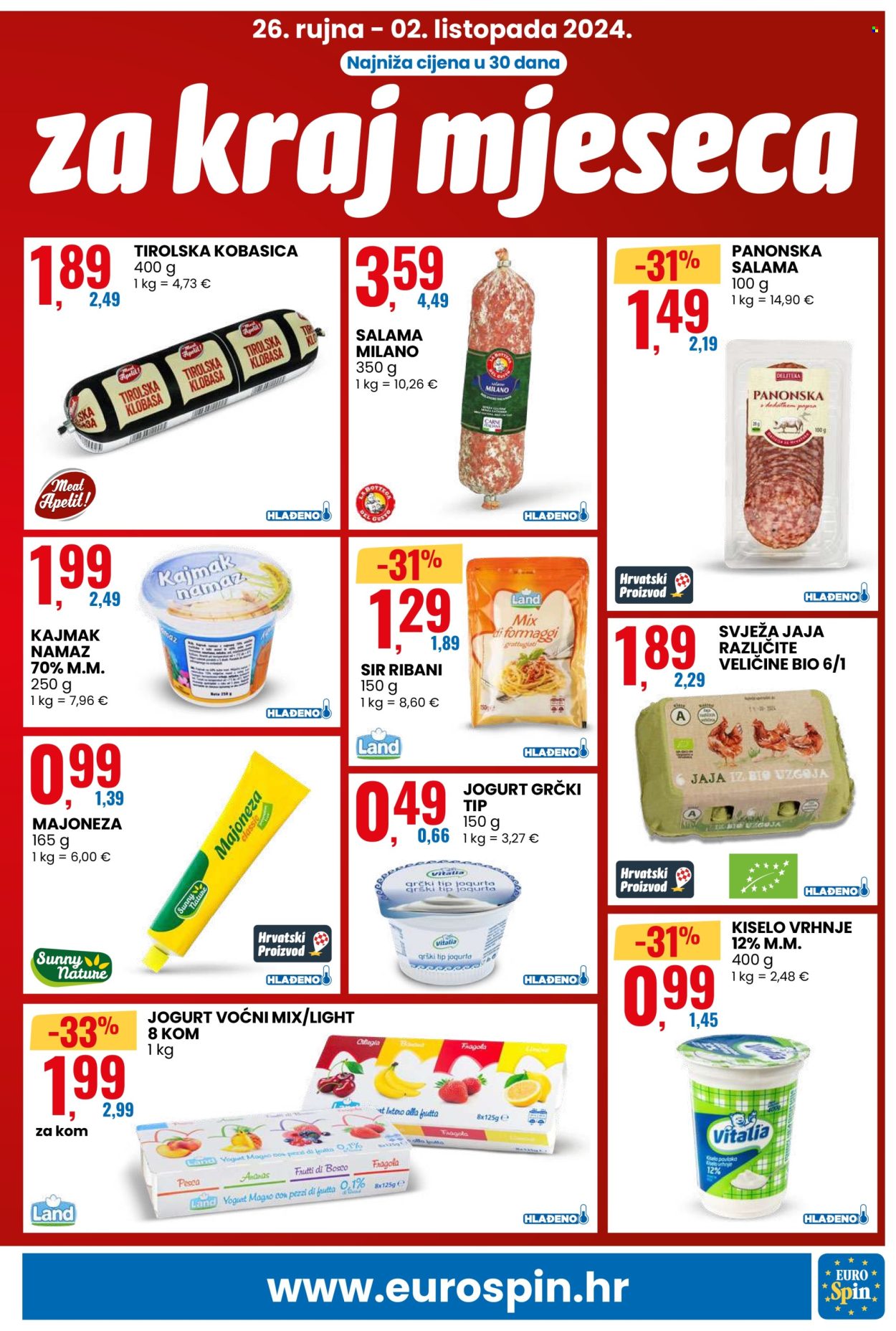 Eurospin katalog - 26.09.2024. - 02.10.2024. Stranica 3