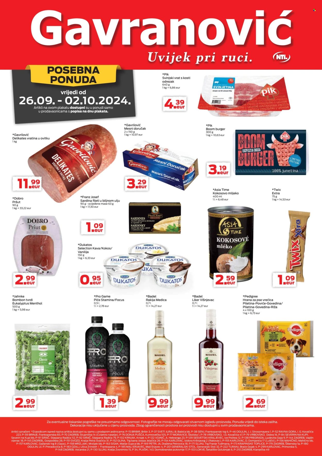 Gavranović katalog - 26.09.2024. - 02.10.2024. Stranica 1