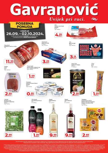 Gavranović katalog - 26.09.2024. - 02.10.2024.