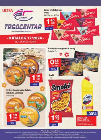 Trgocentar katalog - 23.09.2024. - 06.10.2024.