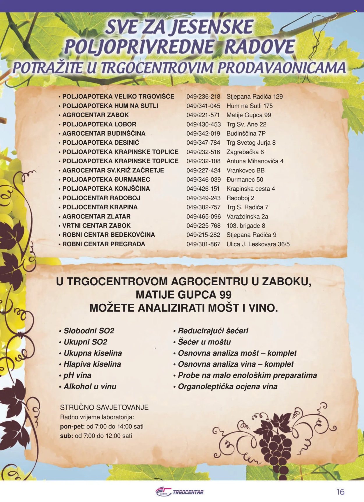Trgocentar katalog - 23.09.2024. - 06.10.2024. Stranica 16