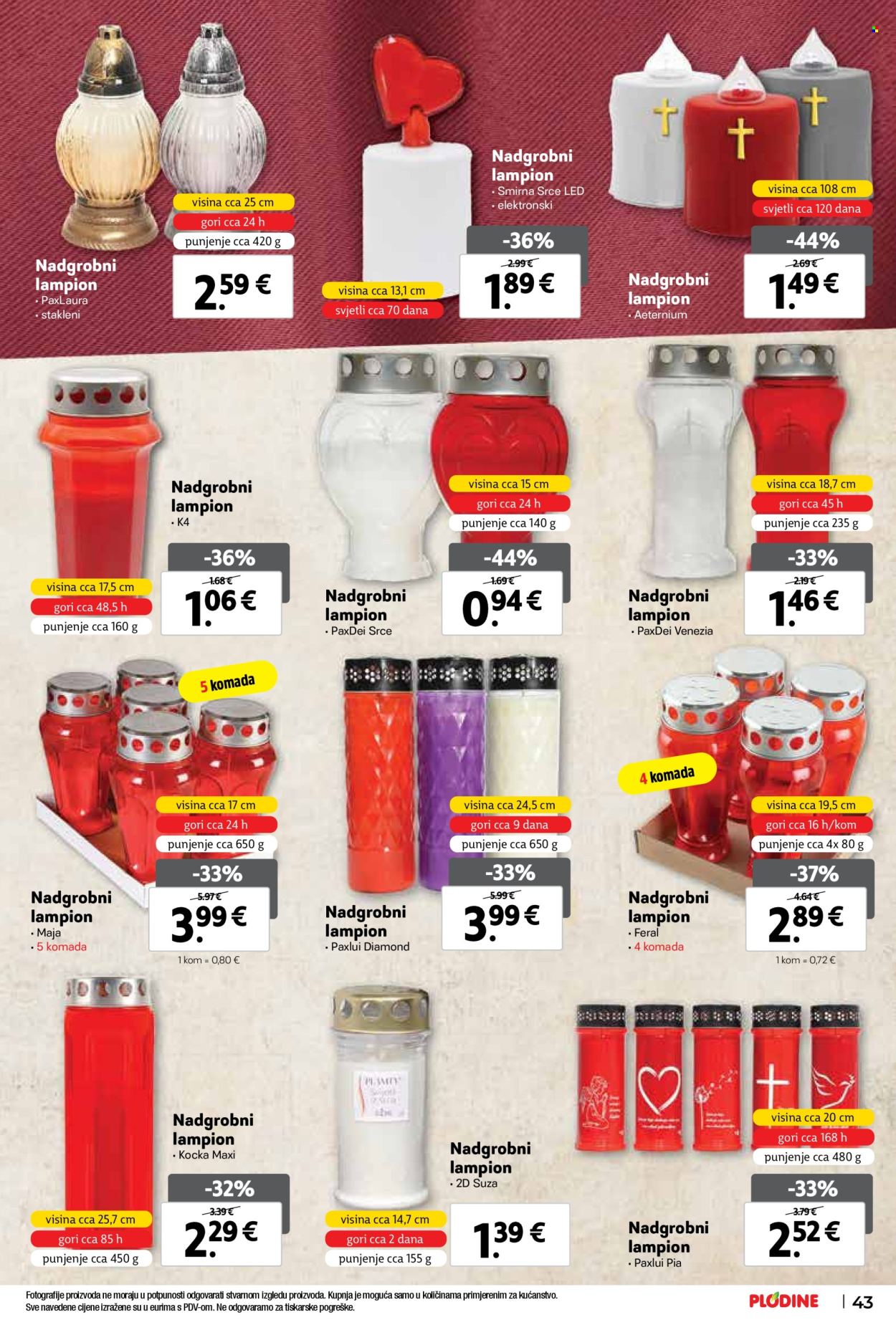 Plodine katalog - 25.09.2024. - 01.10.2024. Stranica 43