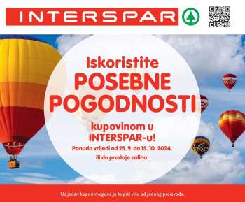 INTERSPAR katalog - 25.09.2024. - 15.10.2024.
