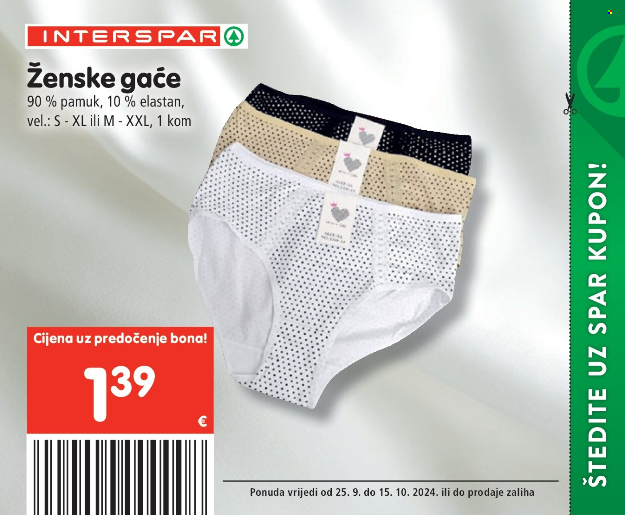INTERSPAR katalog - 25.09.2024. - 15.10.2024. Stranica 8