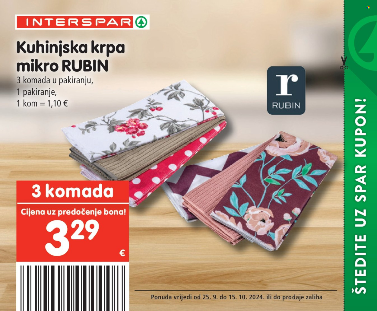 INTERSPAR katalog - 25.09.2024. - 15.10.2024. Stranica 24